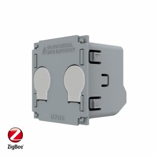 Modul intrerupator tactil dublu protocol Zigbee Livolo Serie Noua