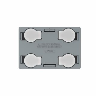 Modul intrerupator tactil qvadruplu Livolo serie noua,standard italian