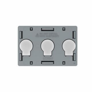 Modul intrerupator tactil triplu cap scara Livolo serie noua,standard italian