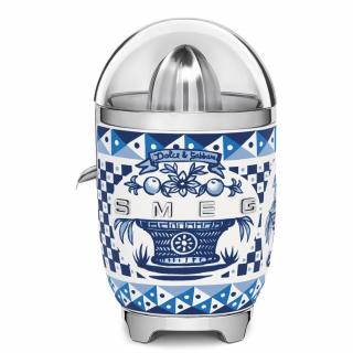 Storcator de citrice SMEG DOLCEGABBANA,serie limitata Blu Mediterraneo