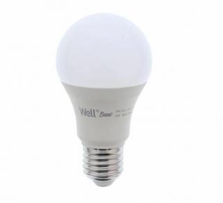 Bec LED A60 E27 12W 230V lumina calda Basic Well