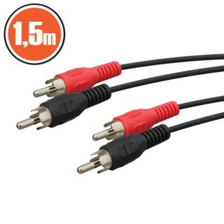 Cablu RCAfisa 2 x RCA-fisa 2 x RCA1,5 m