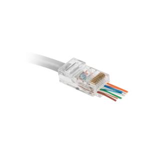 Delight - Fisa modulara , zPass Through,   - 8P8C - CAT5e, RJ45