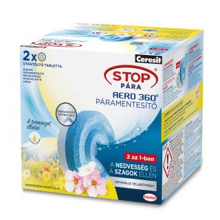 Henkel - Tableta Ceresit Stop pentru reumplerea aparatului de dezumidificare - aroma , zFlori salbatice,   - 2 x 450 g