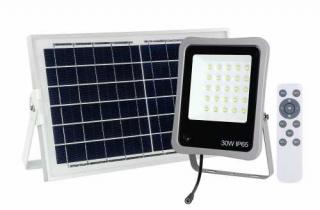 Proiector solar Well 30W, panou solar 6W, lumina rece