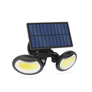 Reflector solar cu senzor de miscare si cap rotativ - 2 LED-uri COB