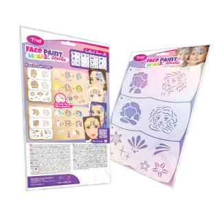 sablon Mozaic Face Painter - regina ghetii - 3 bucati   pachet Tytoo