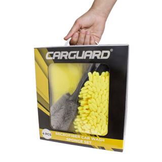 Set burete cu microfibre si perie - Carguard