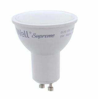 Spot LED MR16 GU10 8W 230V lumina calda Well