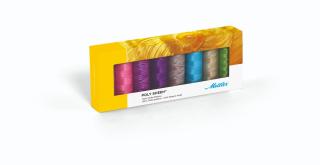 Ata Brodat Mettler Poly Sheen Kit Brights, set 8 buc, No.40 200m