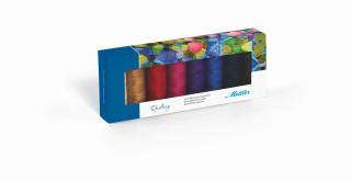 Ata Cusut si Quilting Mettler Coton Silk-Finish, Set 8 buc, No.40 150m