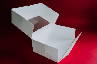 SMART-BOX 30X20X11 CM, CU FEREASTRA SI TAVITA, COD SB4F- ALB