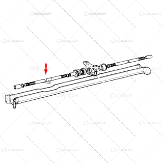 AX CARDAN FATA FIAT L 750 MM