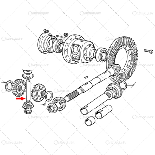 BOLT CARCASA DIFERENTIAL SPATE FIAT