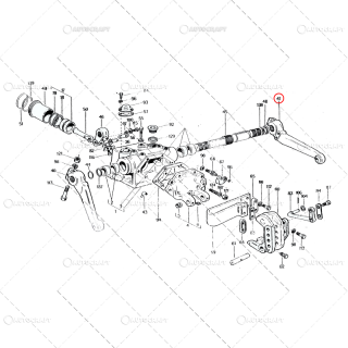 BRAT DREAPTA NUTURI MARI RIDICARE HIDRAULICA TRACTOR FIAT U445 40.58.057