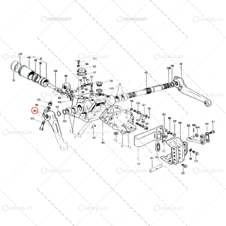 BRAT STANGA NUTURI MARI RIDICARE HIDRAULICA TRACTOR FIAT U445 40.58.056