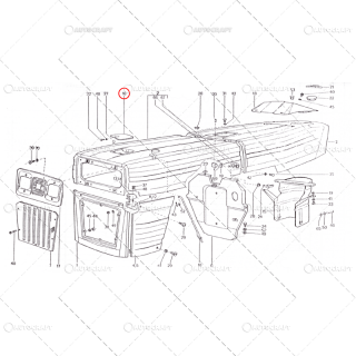 CAPAC REZERVOR TRACTOR U650 40.47.026