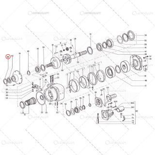 INEL CARCASA REDUCTOR PRIZA PUTERE J 80 DIN 472 TRACTOR U650