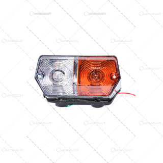 LAMPA SEMNALIZARE FATA GALBEN SI ALB STANGA UTB TRACTOR U650 LSF-3S