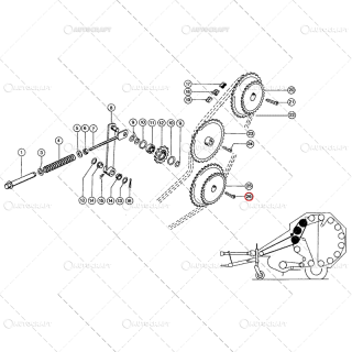 PANA COMPATIBILA PINION BALOTIERA CLAAS