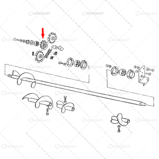 PINION Z13 INTINZATOR LANT MELC COMBINA LAVERDA