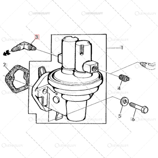 REDUCTIE POMPA ALIMENTARE JOHN DEERE