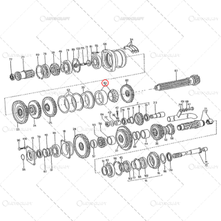 RULMENT PINION ATAC AX GRUP CONIC UTB TRACTOR U650