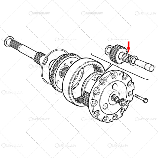 RULMENT PINION SATELIT FATA FIAT, NEW HOLLAND