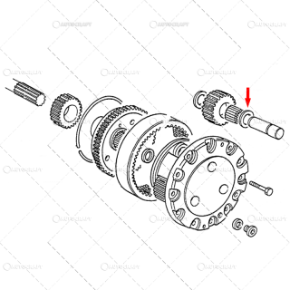 SAIBA AX PINION PLANETAR FATA FIAT