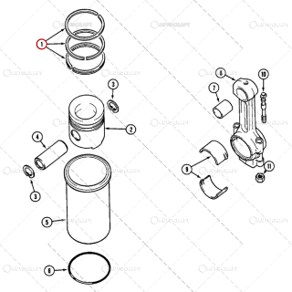 SEGMENTI MOTOR CASE IH O 100 MM