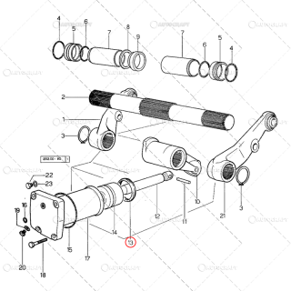 SIMERING PISTON HIDRAULIC MONOBLOC SAME, DEUTZ, LAMBORGHINI, HURLIMANN