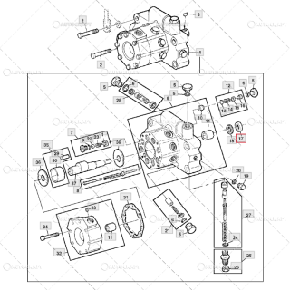 SIMERING POMPA HIDRAULICA JOHN DEERE