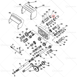 SIMERING PRIZA PUTERE CASE IH 1000 RM