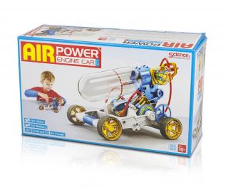 Kit robotica de constructie Masina cu motor pe aer (EN)