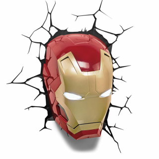 Lampa 3D Marvel - Iron Man