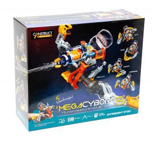 Mega Cyborg ,   Transformer 5 in 1 cu jet de apa (RO)