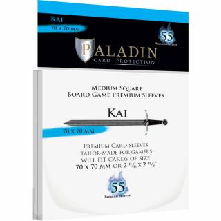 Paladin Card Sleeves: Kai - Medium Square, 7 x 7 cm