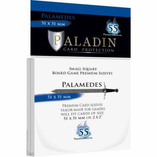 Paladin Card Sleeves: Palamedes - Small Square, 5.1 x 5.1 cm