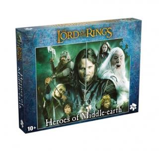 Puzzle 1000 piese Lord of the Rings - Heroes of Middle Earth