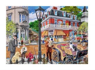 Puzzle din lemn - Main Street - 200 piese