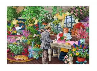 Puzzle din lemn - The Florist s - 200 piese