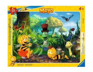 Puzzle pentru copii - Maya The Bee and her friends - 33 piese