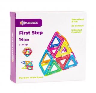 Set magnetic 14 pcs Magspace - First Step