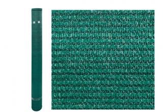 Plasa umbrire verde HDPE UV densitate: 150g mp,latime 1.2 m, lungime 20 m,grade de umbrire 85%