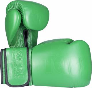 Boxing gloves , œColor n Color,   - green, 10 oz