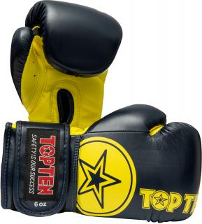 Boxing gloves , œKIDS,   - blue-yellow, 6 oz