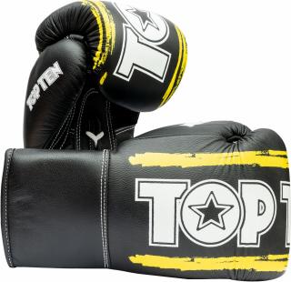 Boxing gloves , œRoundUP,   - 10 oz, black-yellow