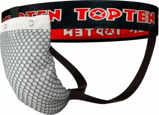 Cupa, Jockstrap , zMesh,   - alb -negru, senior