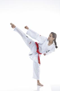 Dobok Diamond, aprobat ITF, Top Ten, Alb,120 cm