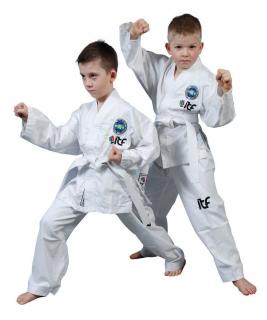 Dobok Kyong, Top Ten, Bluza fara scai,Alb, 140 cm